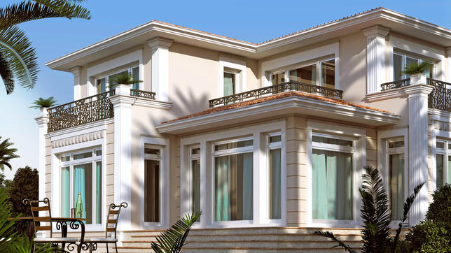 Villa Vanilla, built-up area 128 m2/144.3 m2