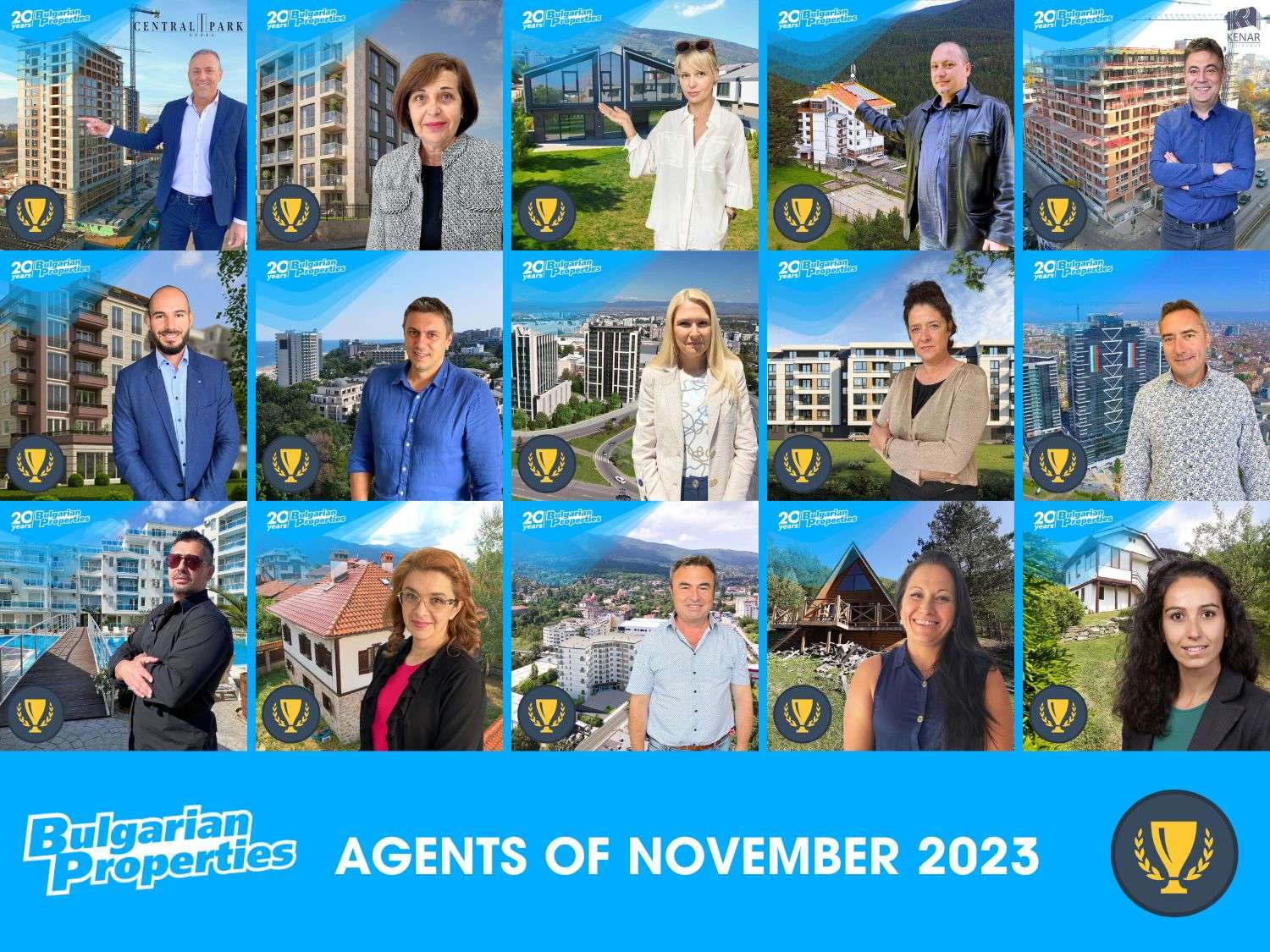 BULGARIAN PROPERTIES Agents of November 2023 | Company news
