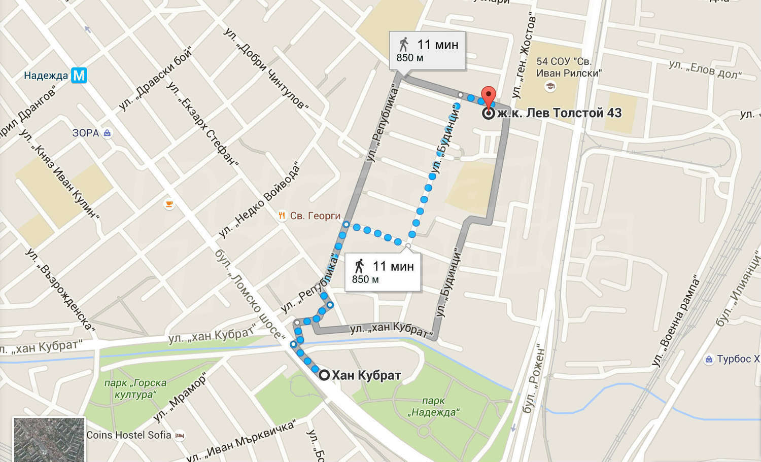 1-bedroom apartment for sale in Sofia, QuarterTolstoy, Metro station ...