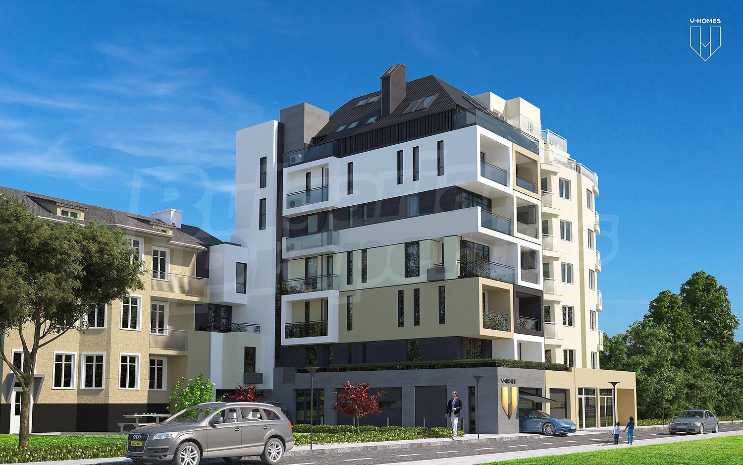Apartment for sale in Sofia, QuarterCenter, Bulgaria. Building With a