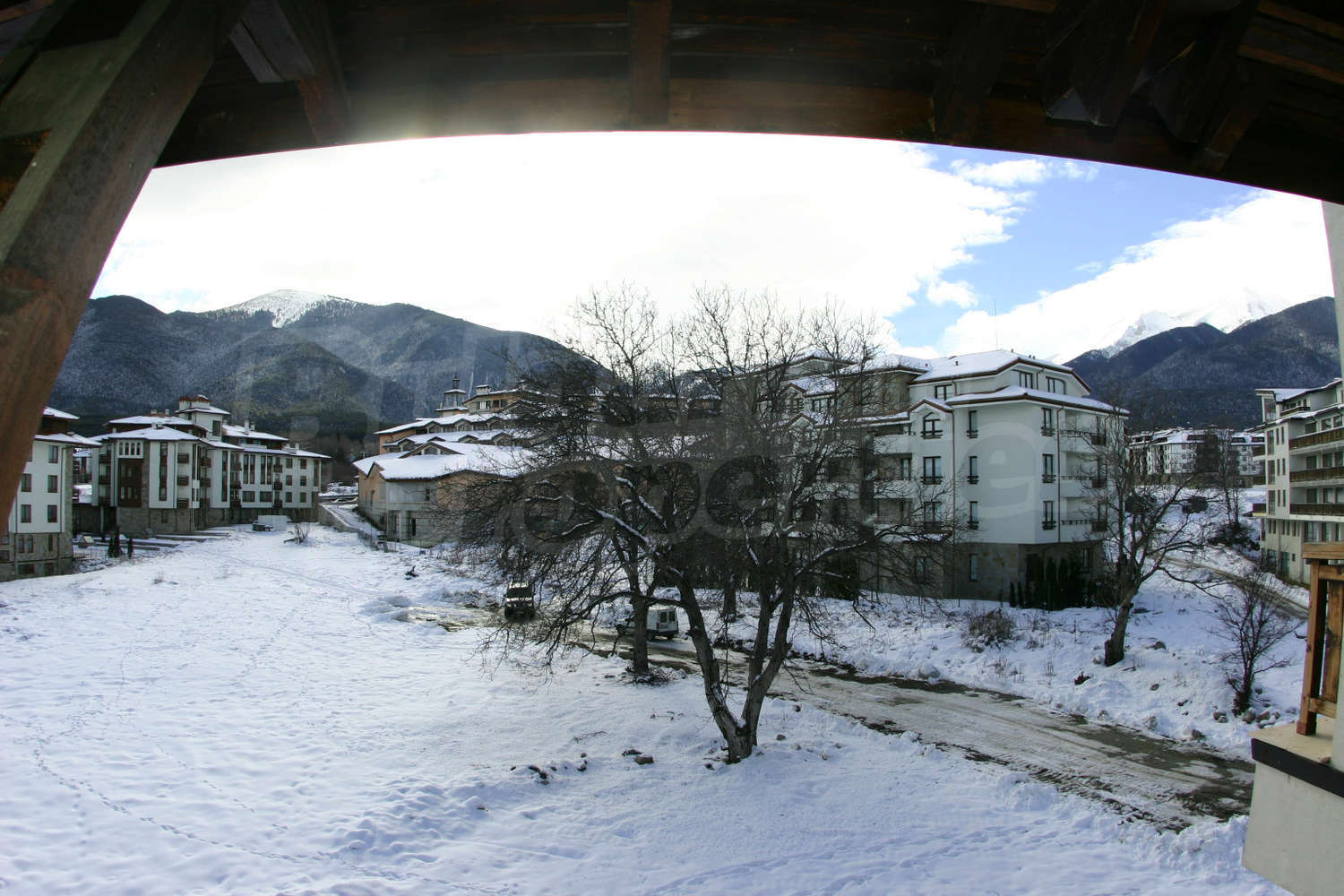 outside, mountain