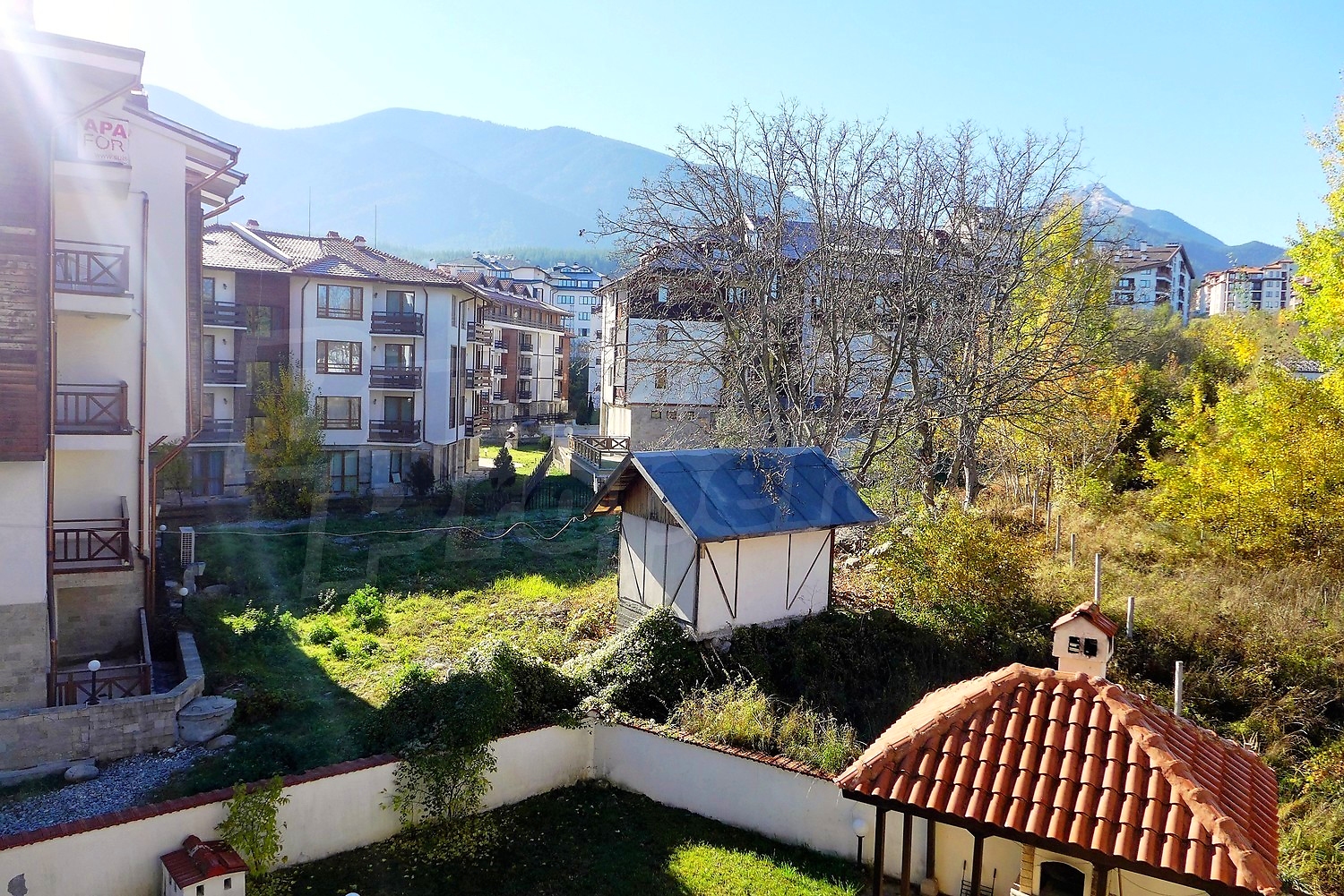 outside, mountain, green area