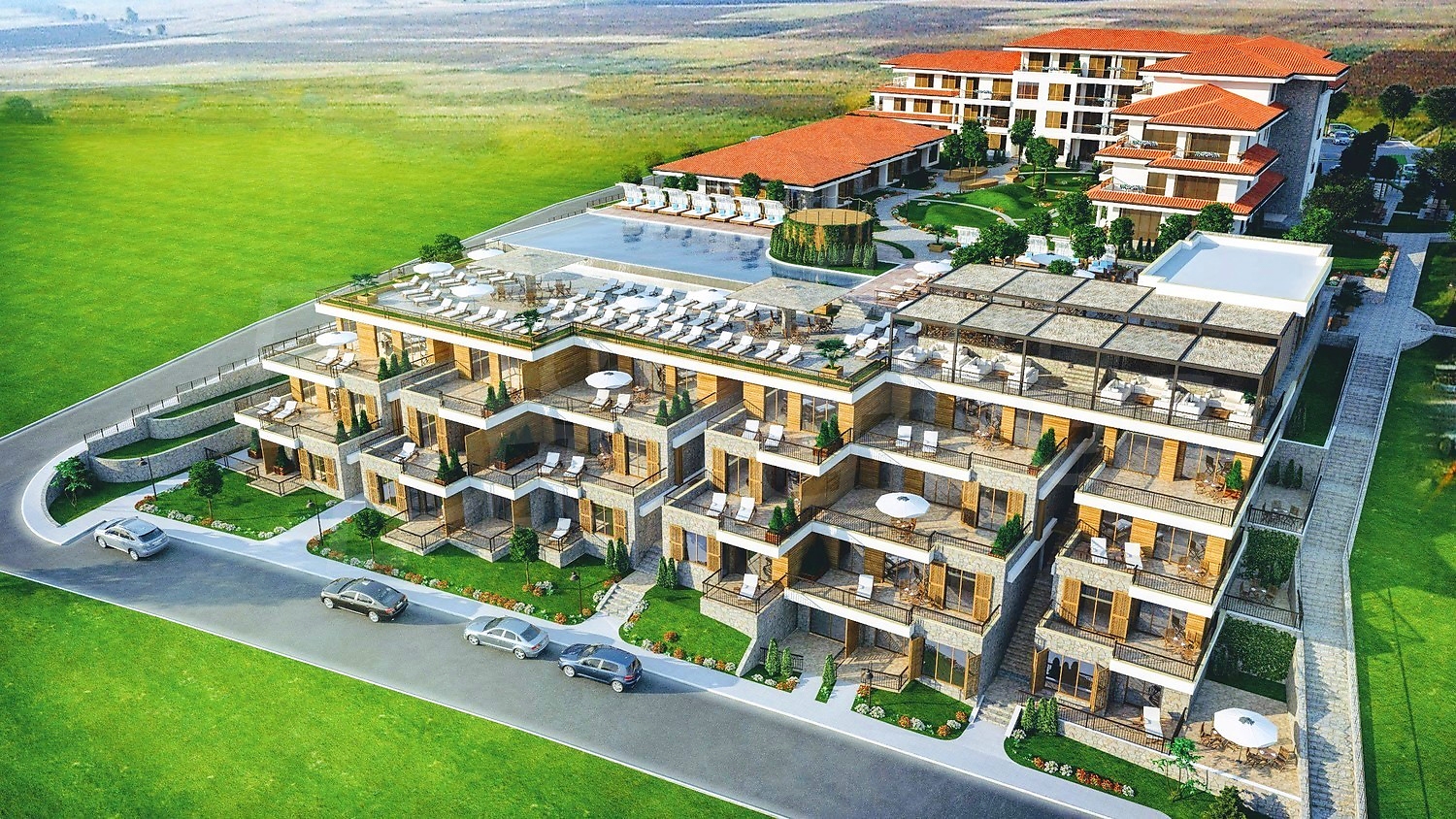 Apartment for sale in The Vineyards Spa Resort near Aheloy, Bulgaria