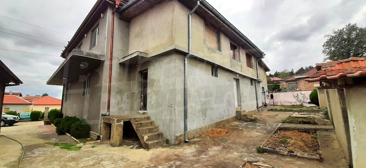 House for sale near Varna, Bulgaria. Two houses with a garden, a summer