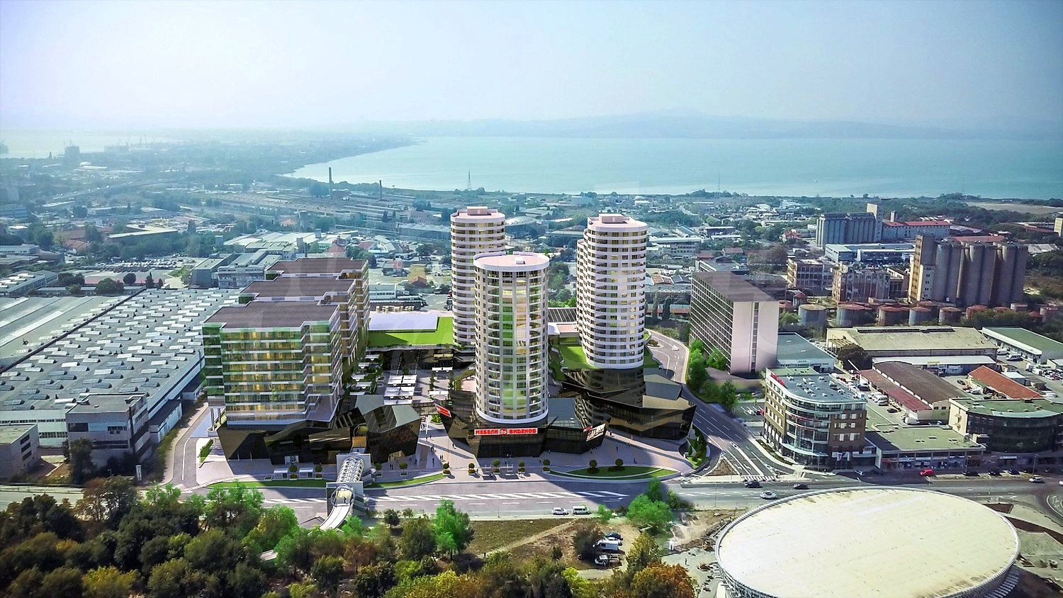 Apartment for sale in Burgas, QuarterSlaveykov, Bulgaria. A newly built residential building in