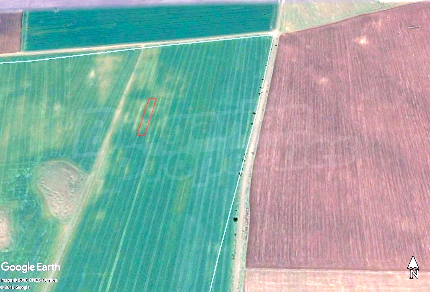 Agricultural land for sale near Sunny Beach, Bulgaria. Plot with