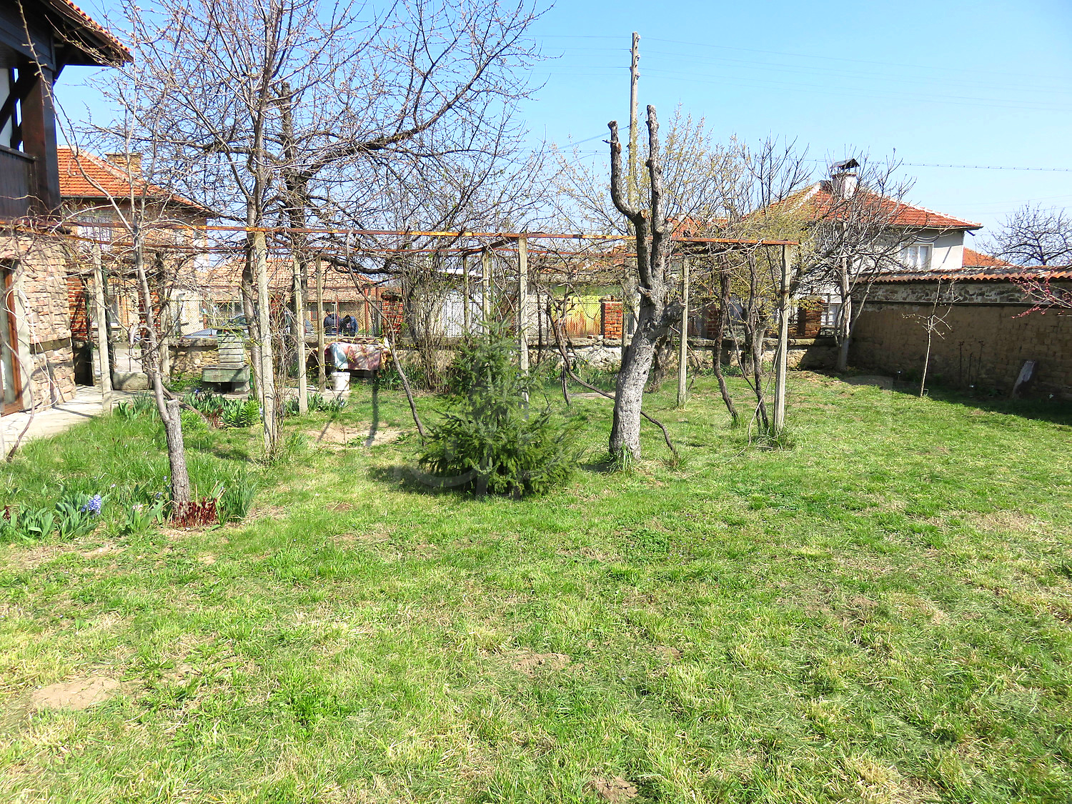 House for sale near Plovdiv, Bulgaria. Renovated house with landscaped