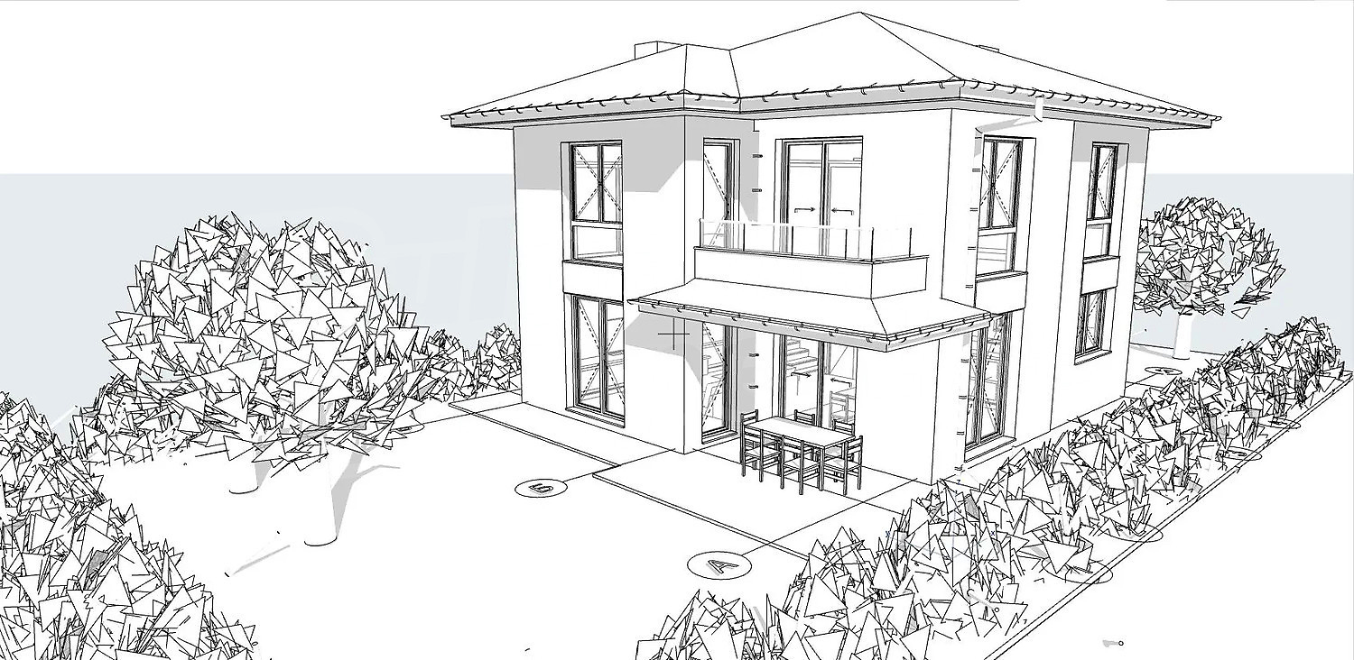 House for sale near Sofia, Bulgaria. Two new houses near Sofia.