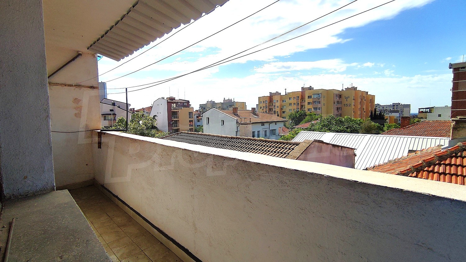 outside, balcony, view from balcony