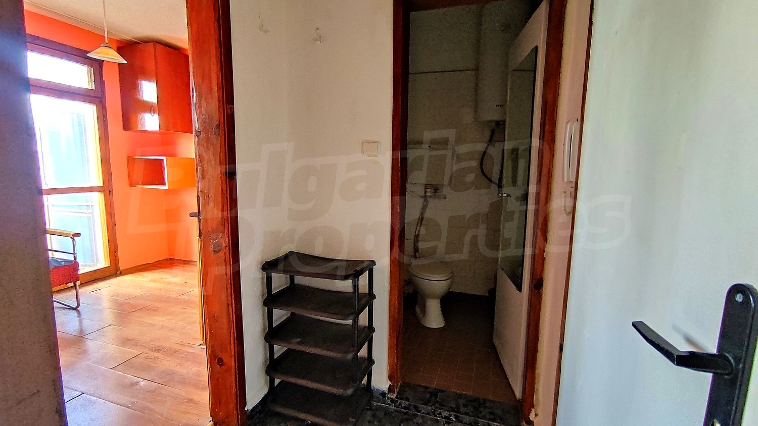 inside, toilet