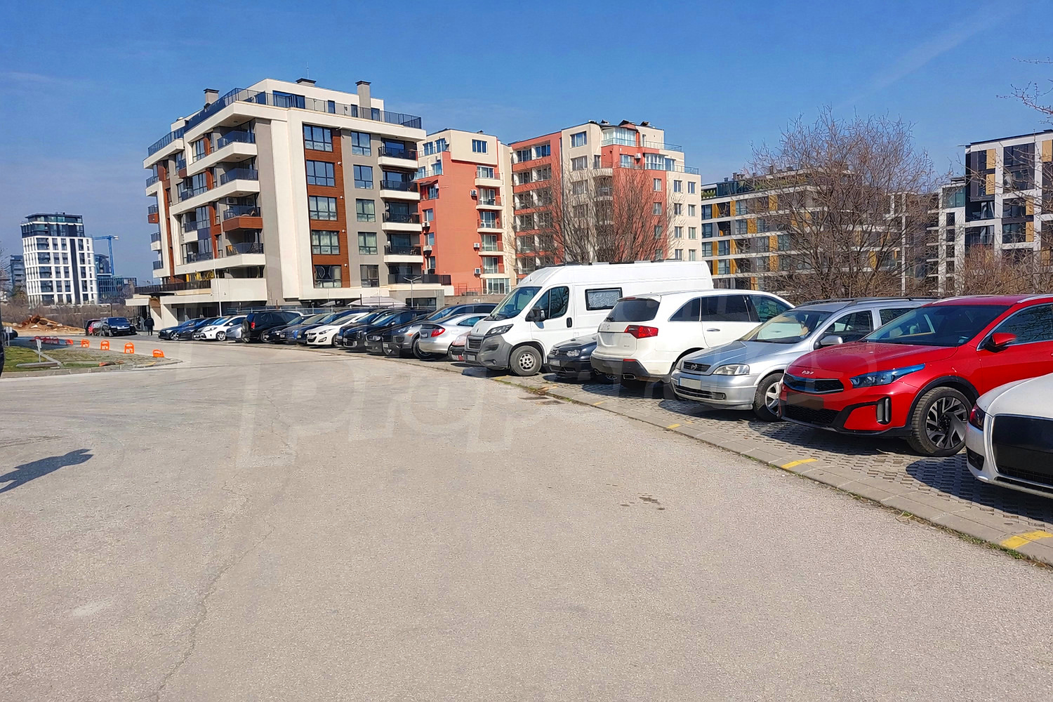 outside, parking, facade