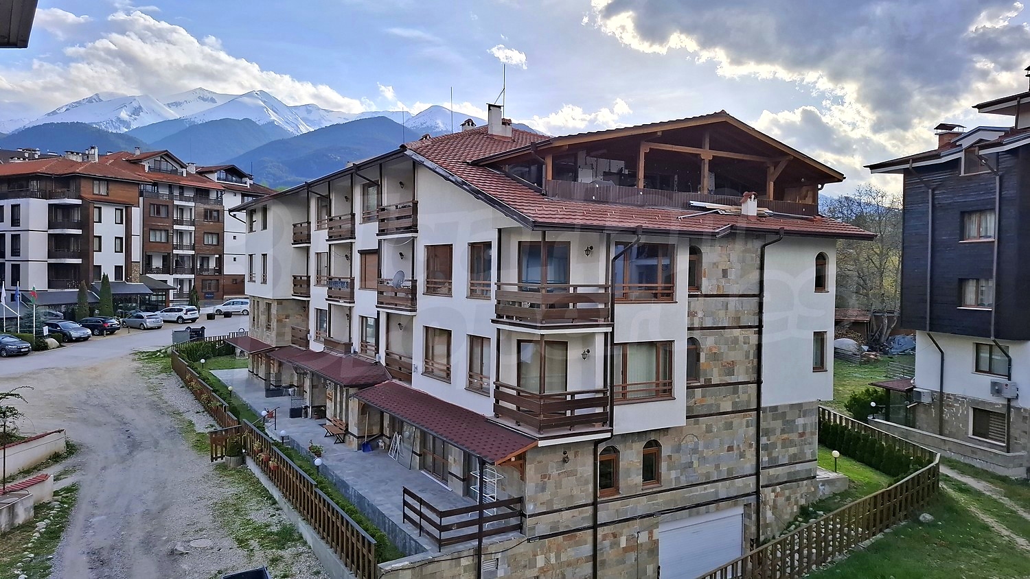 outside, facade, mountain