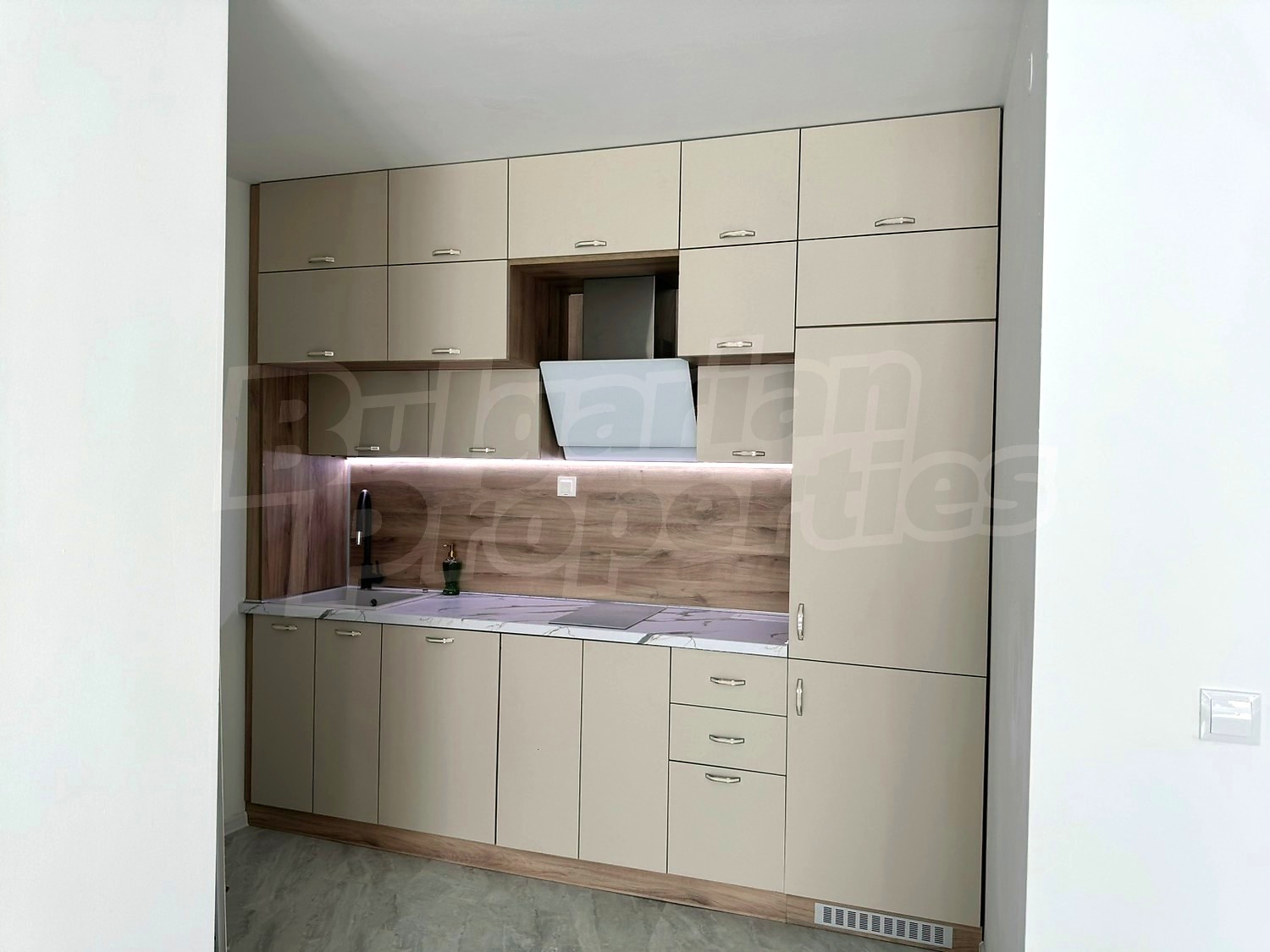 inside, kitchen, furnished