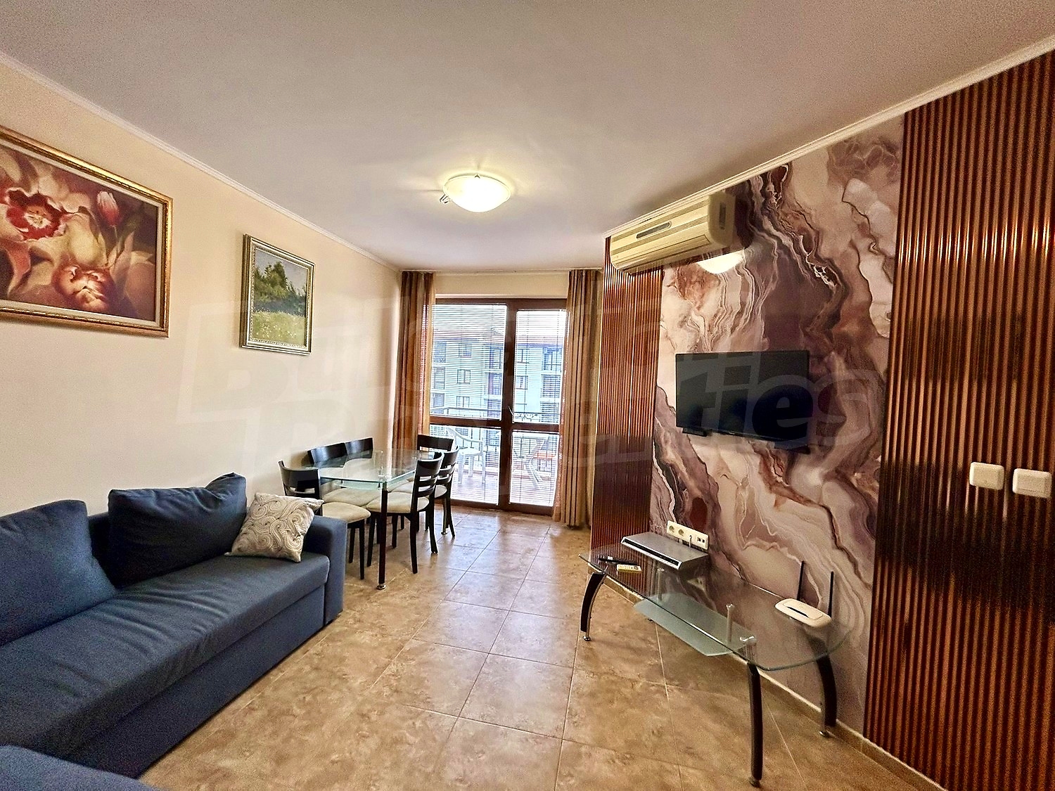 inside, living room, furnished
