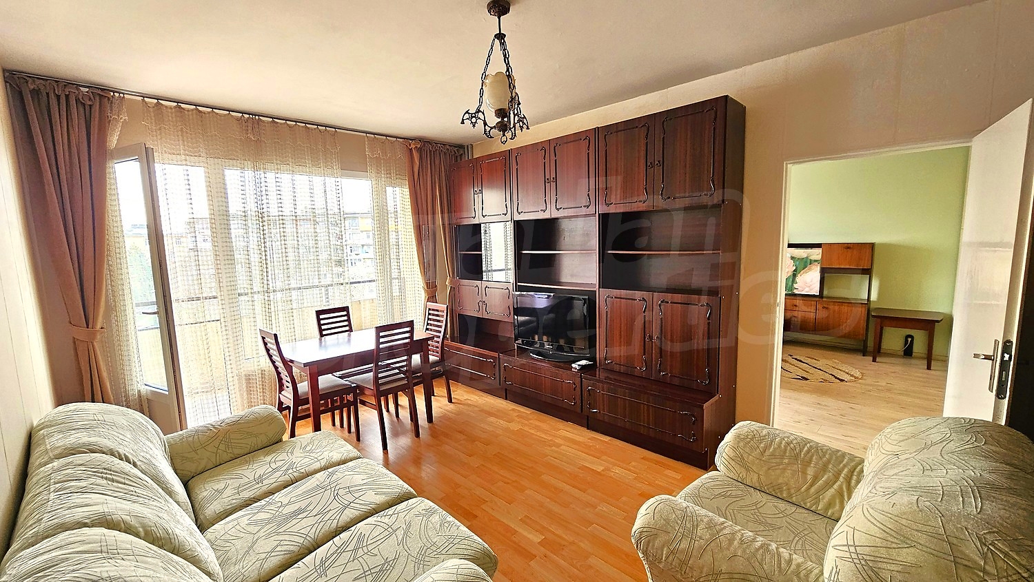 inside, living room, furnished