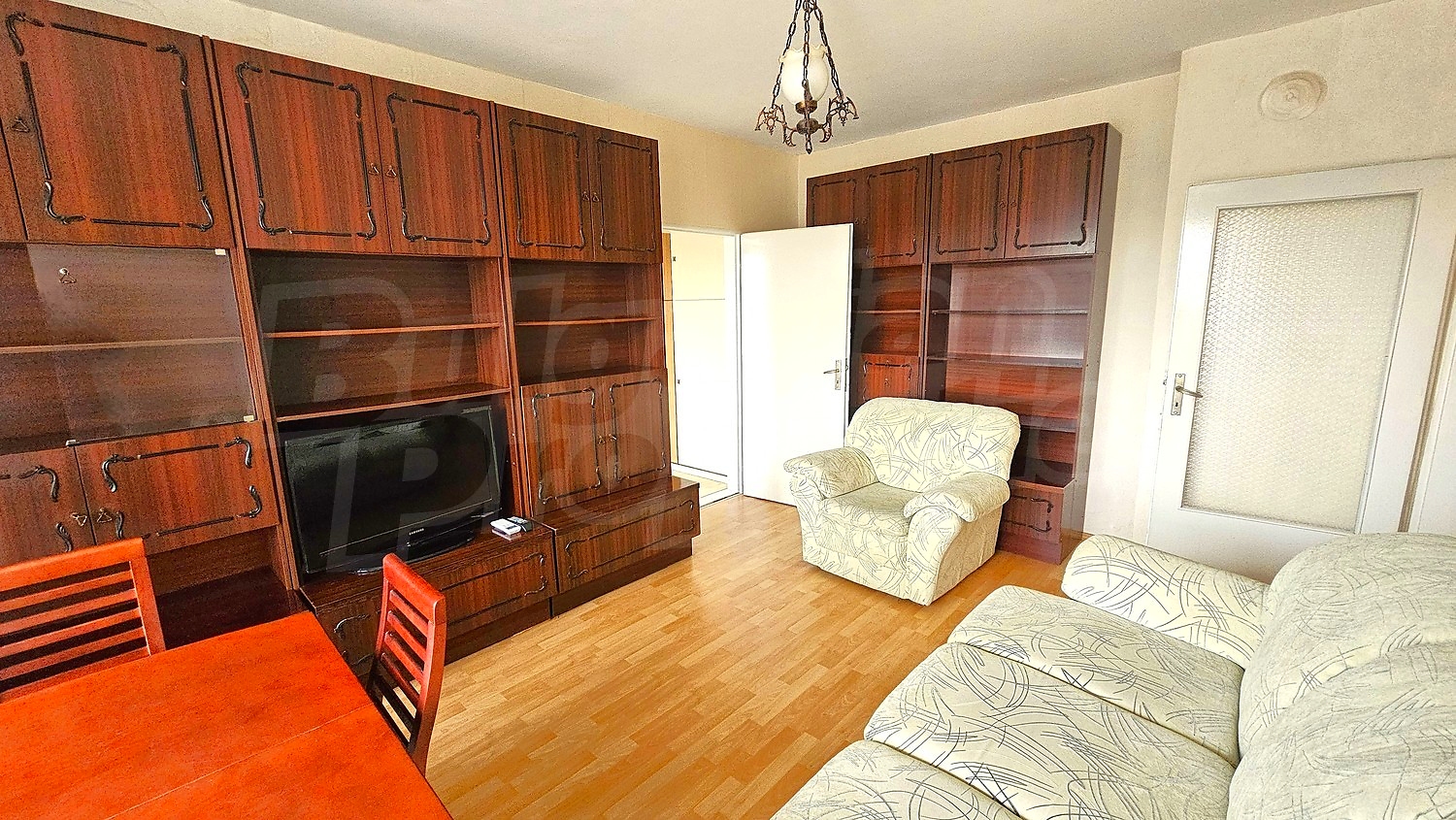 inside, living room, furnished