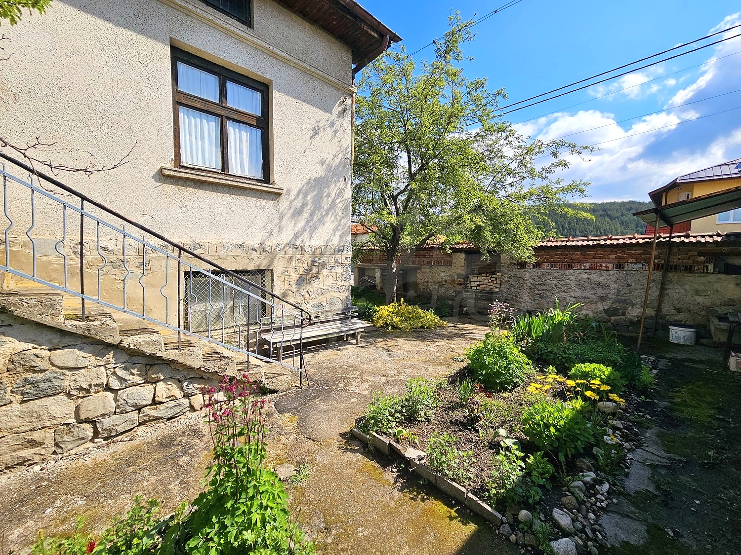 outside, facade, garden