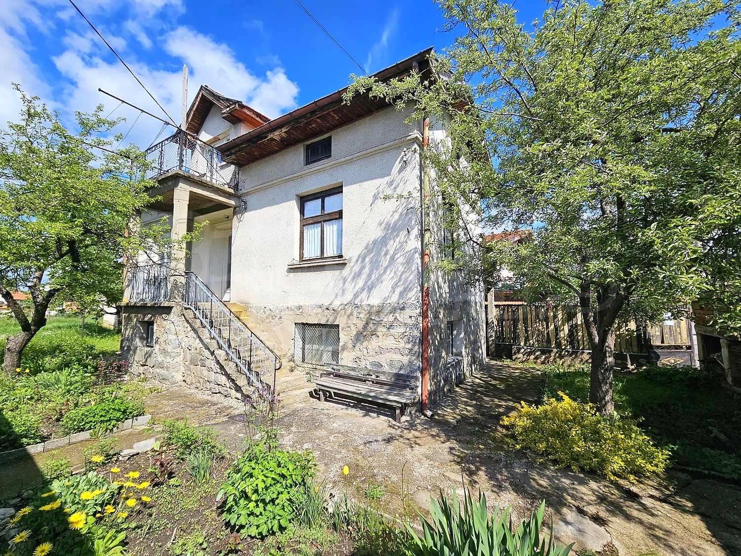 outside, facade, garden