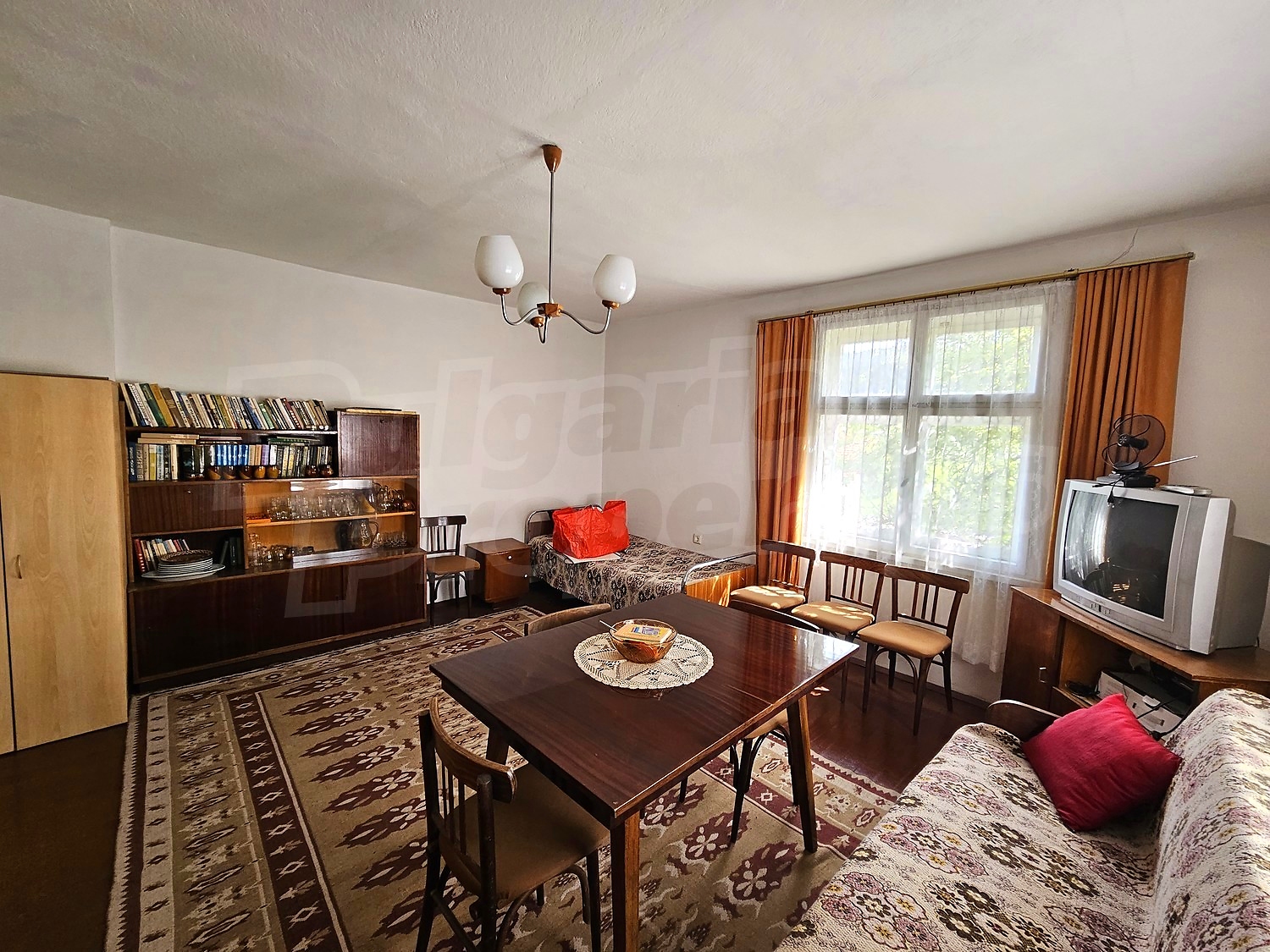 inside, living room, furnished