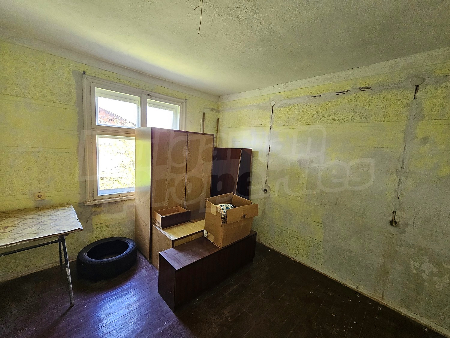 inside, unfurnished