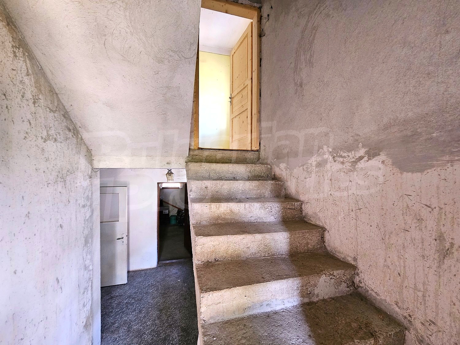 inside, stairs