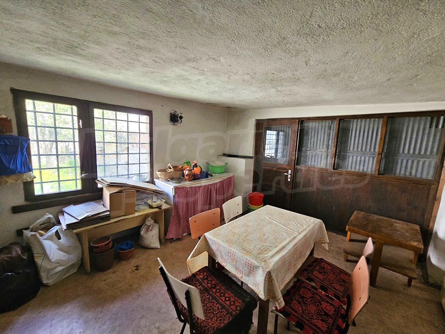 inside, furnished