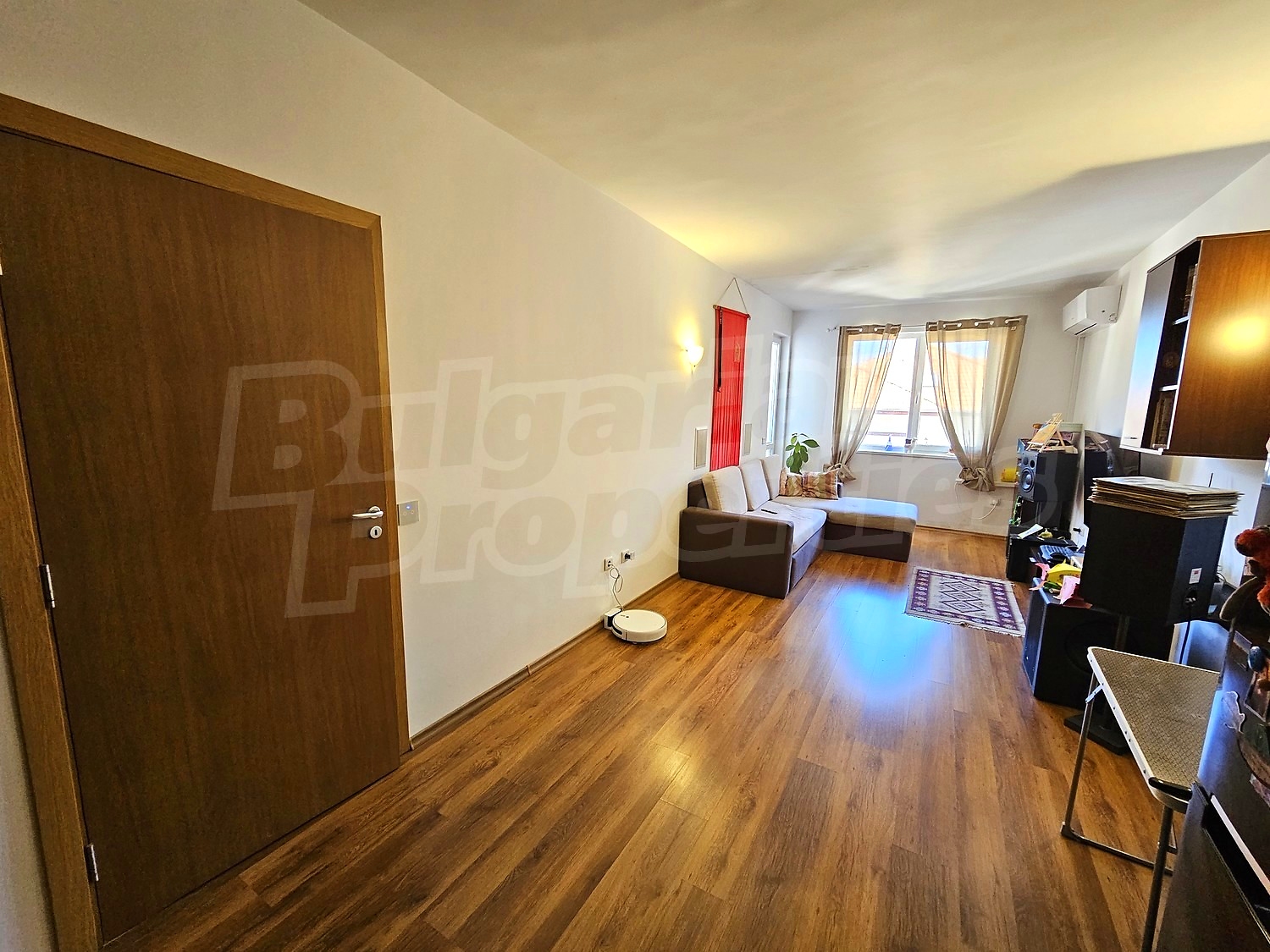 inside, living room, furnished