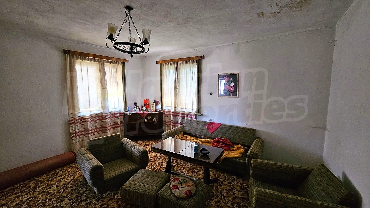 inside, living room, furnished