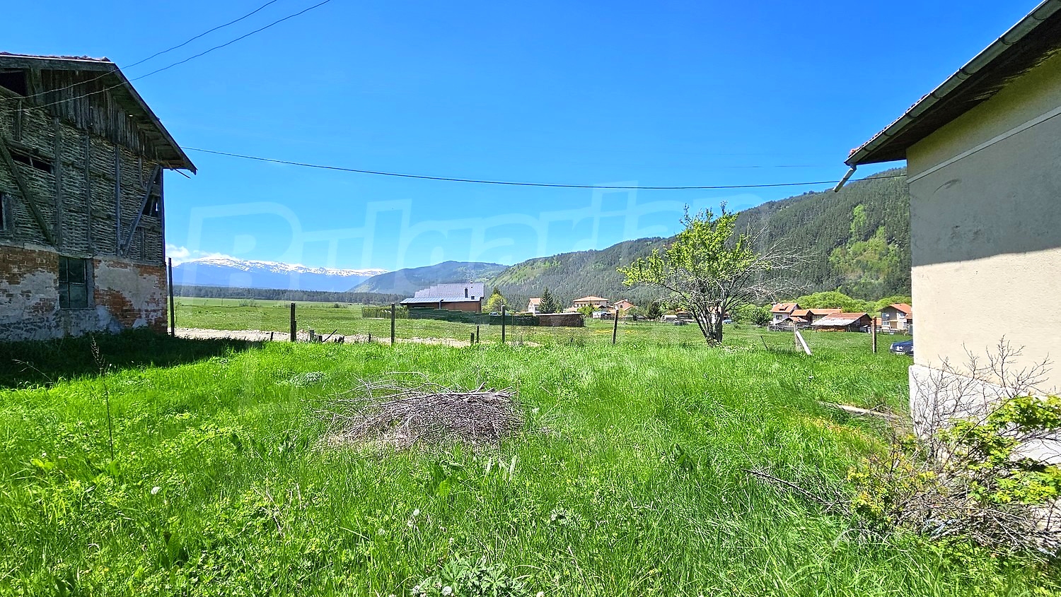 outside, green area, mountain