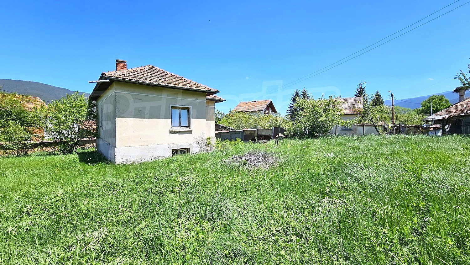 outside, facade, garden, mountain