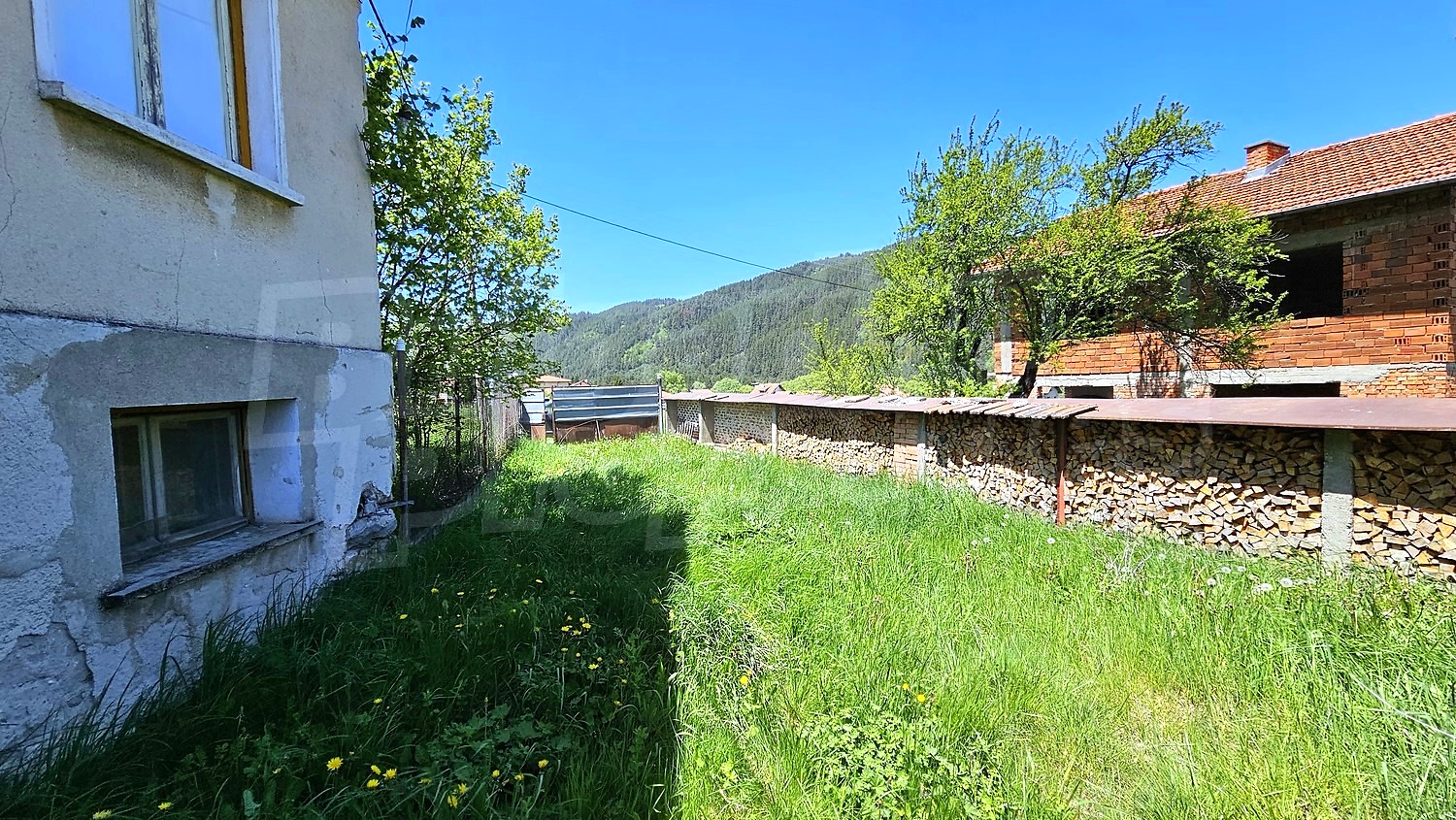 outside, garden, mountain, facade