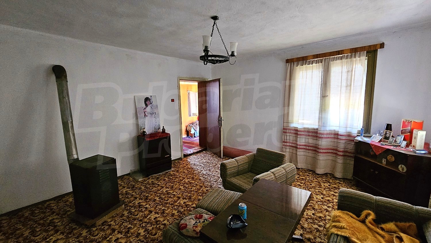 inside, living room, furnished
