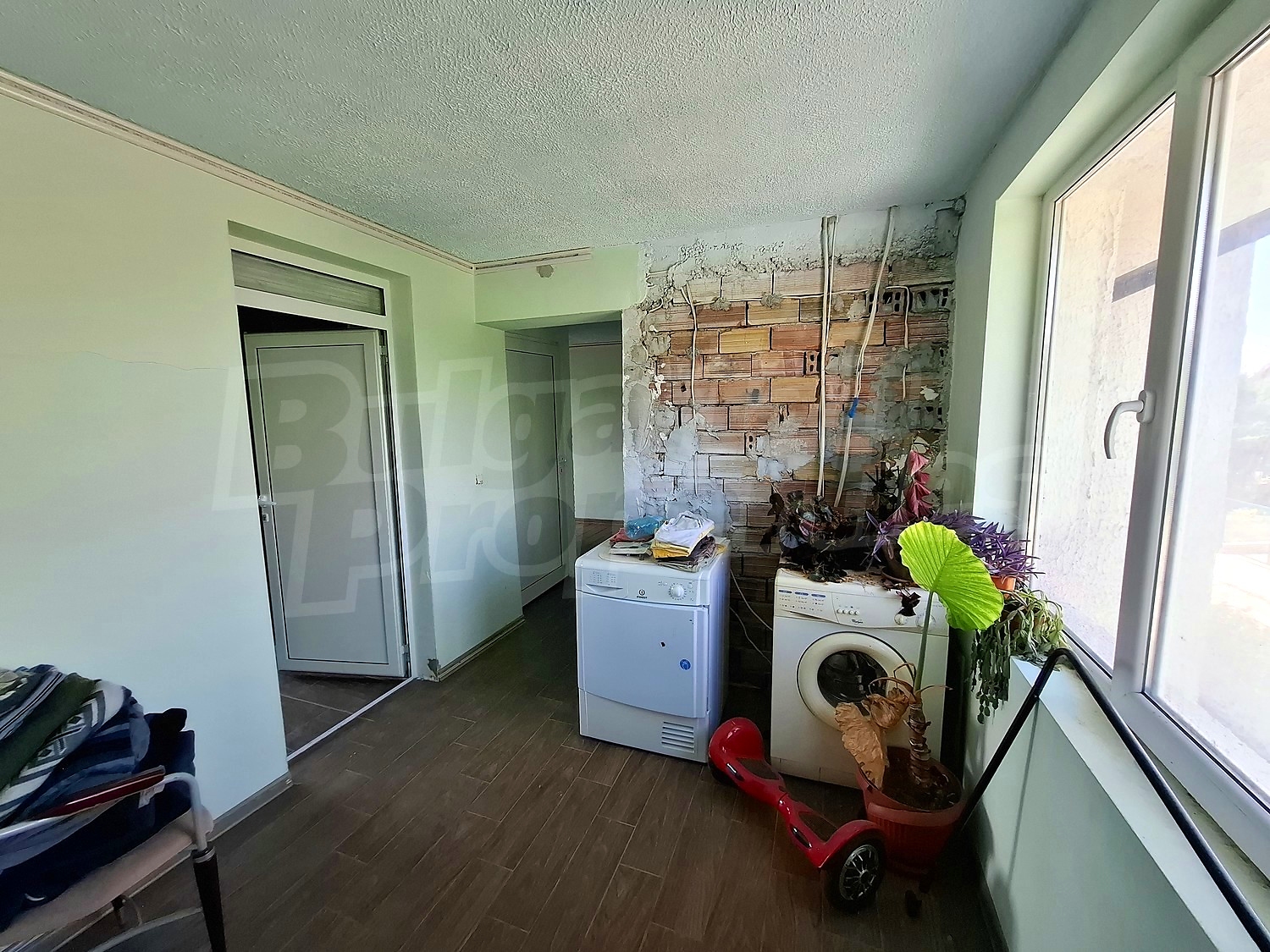 inside, furnished