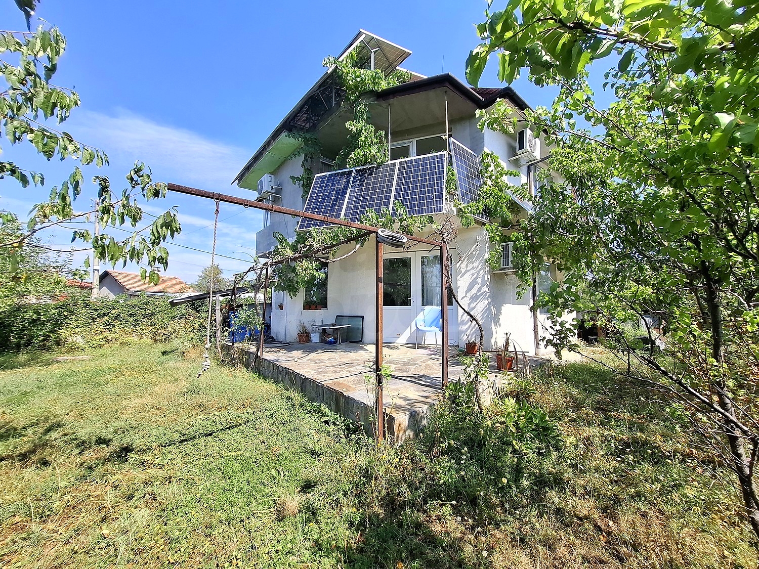 facade, garden, outside