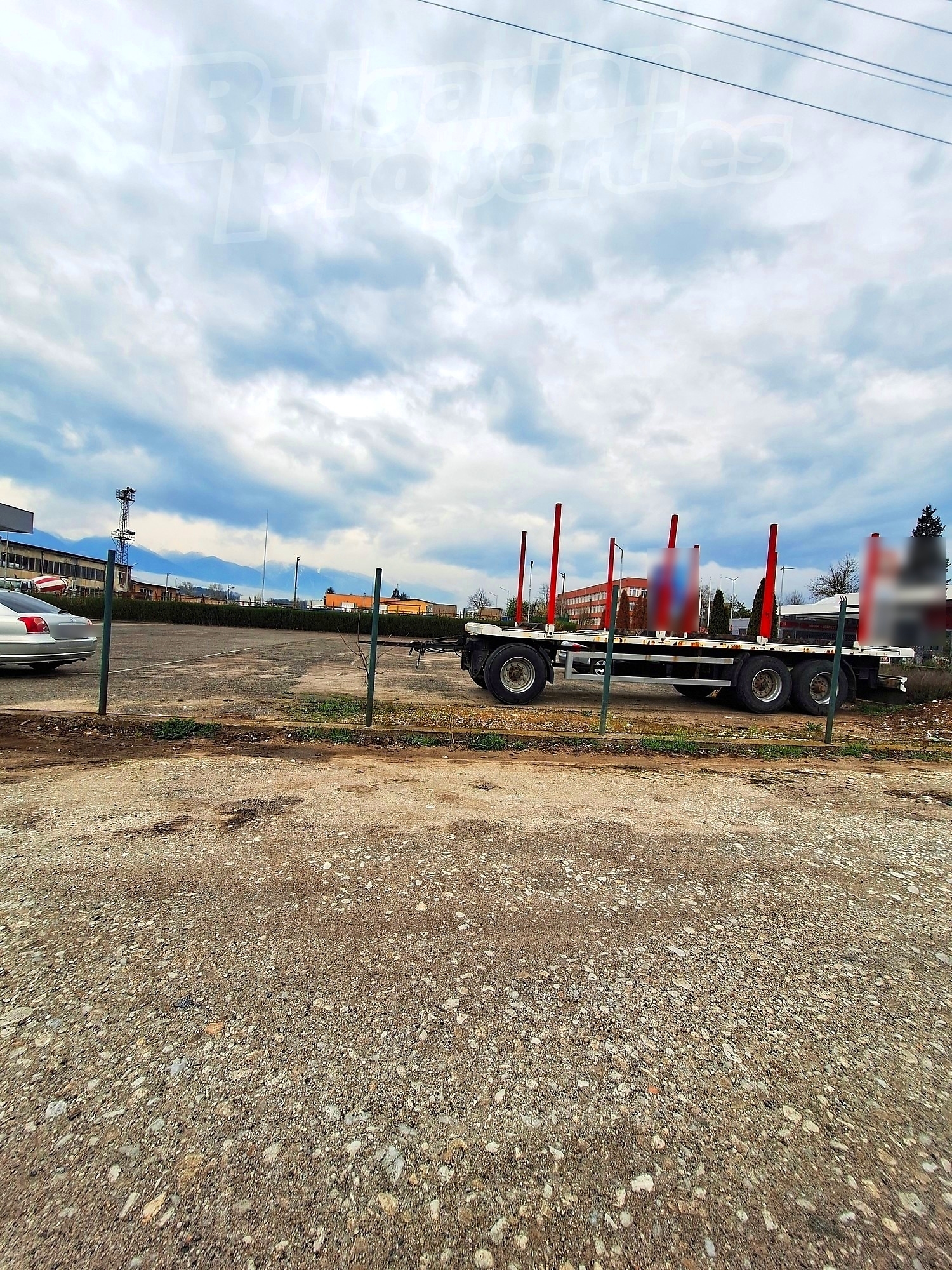 outside, parking