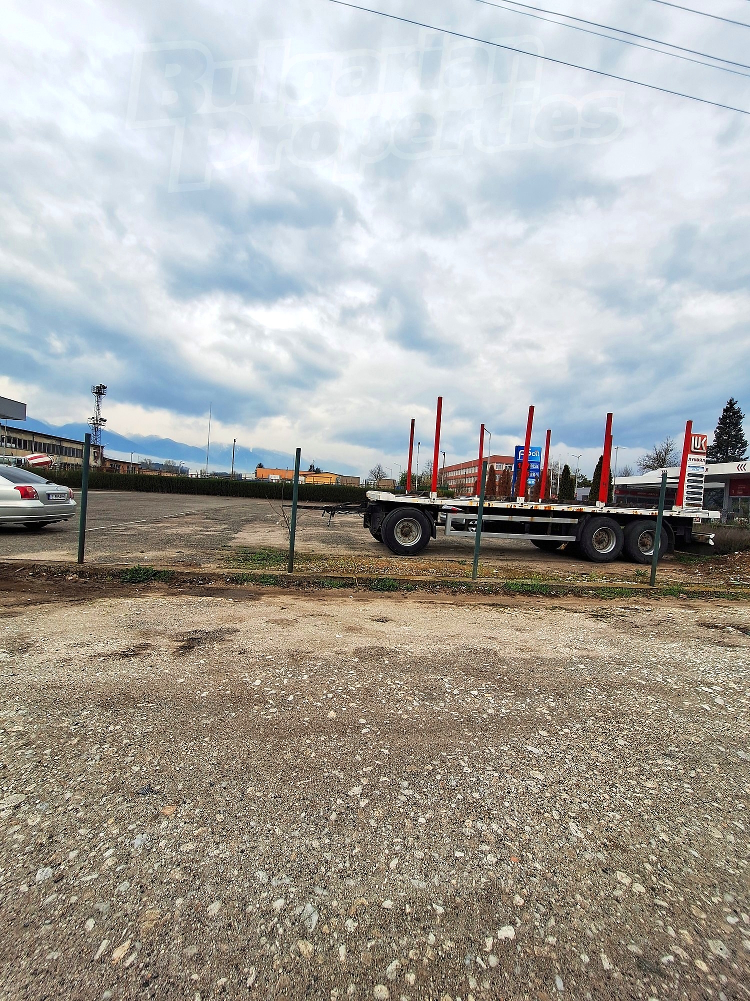 outside, parking