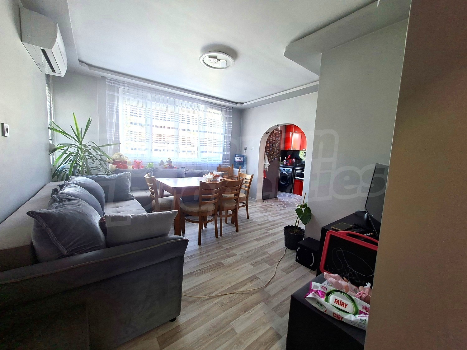 inside, living room, furnished
