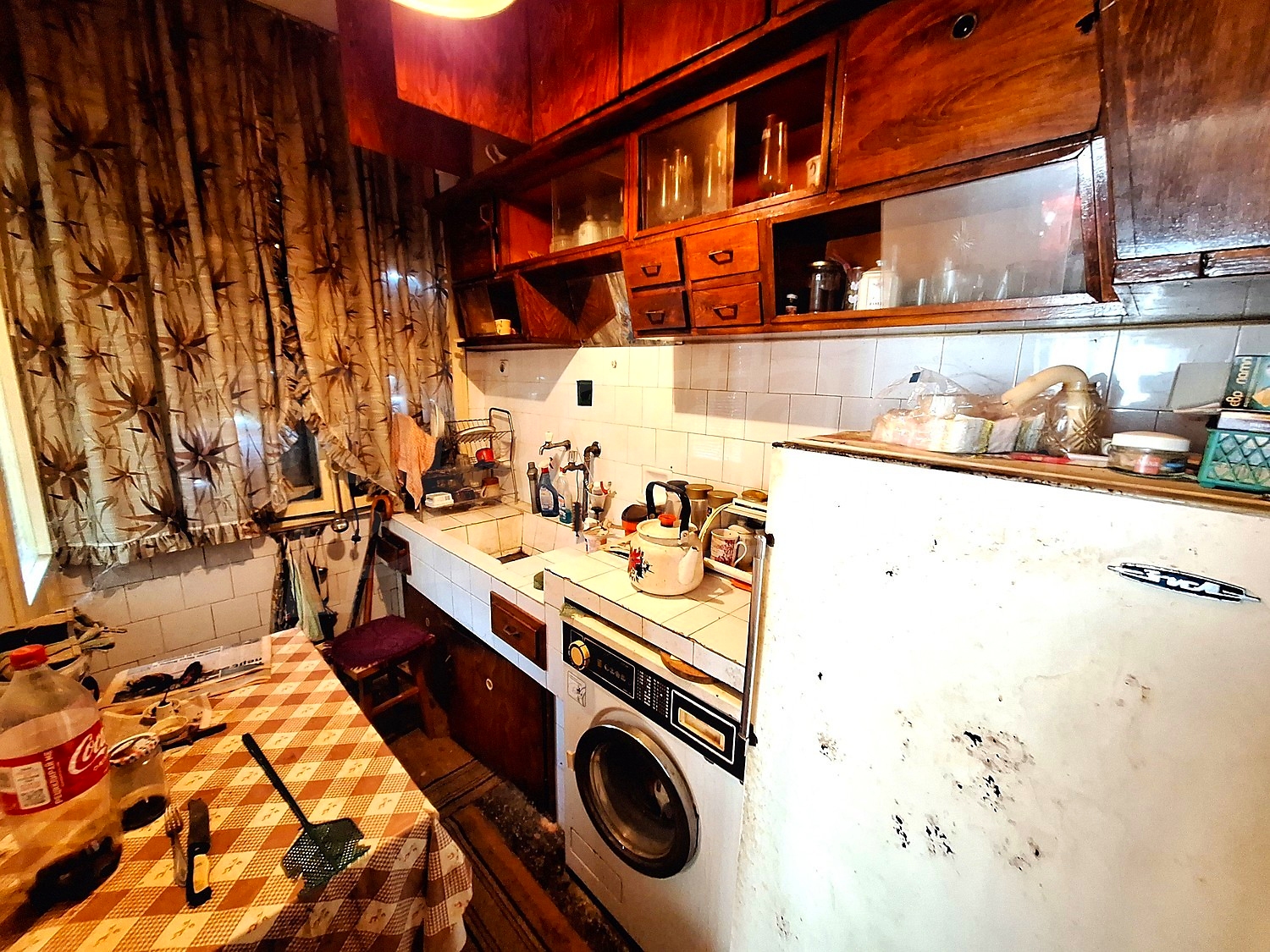 inside, kitchen, furnished