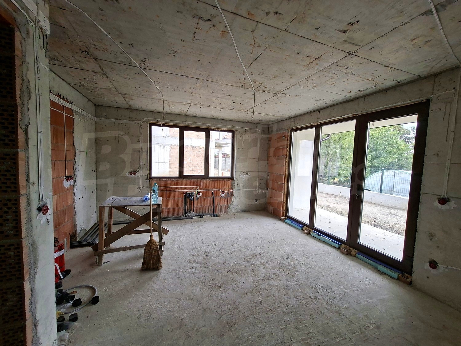 inside