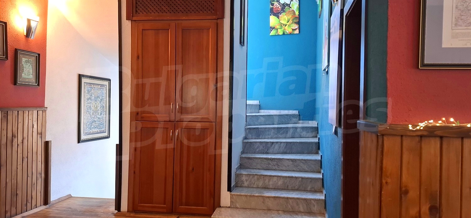 hallway, stairs, inside building entrance