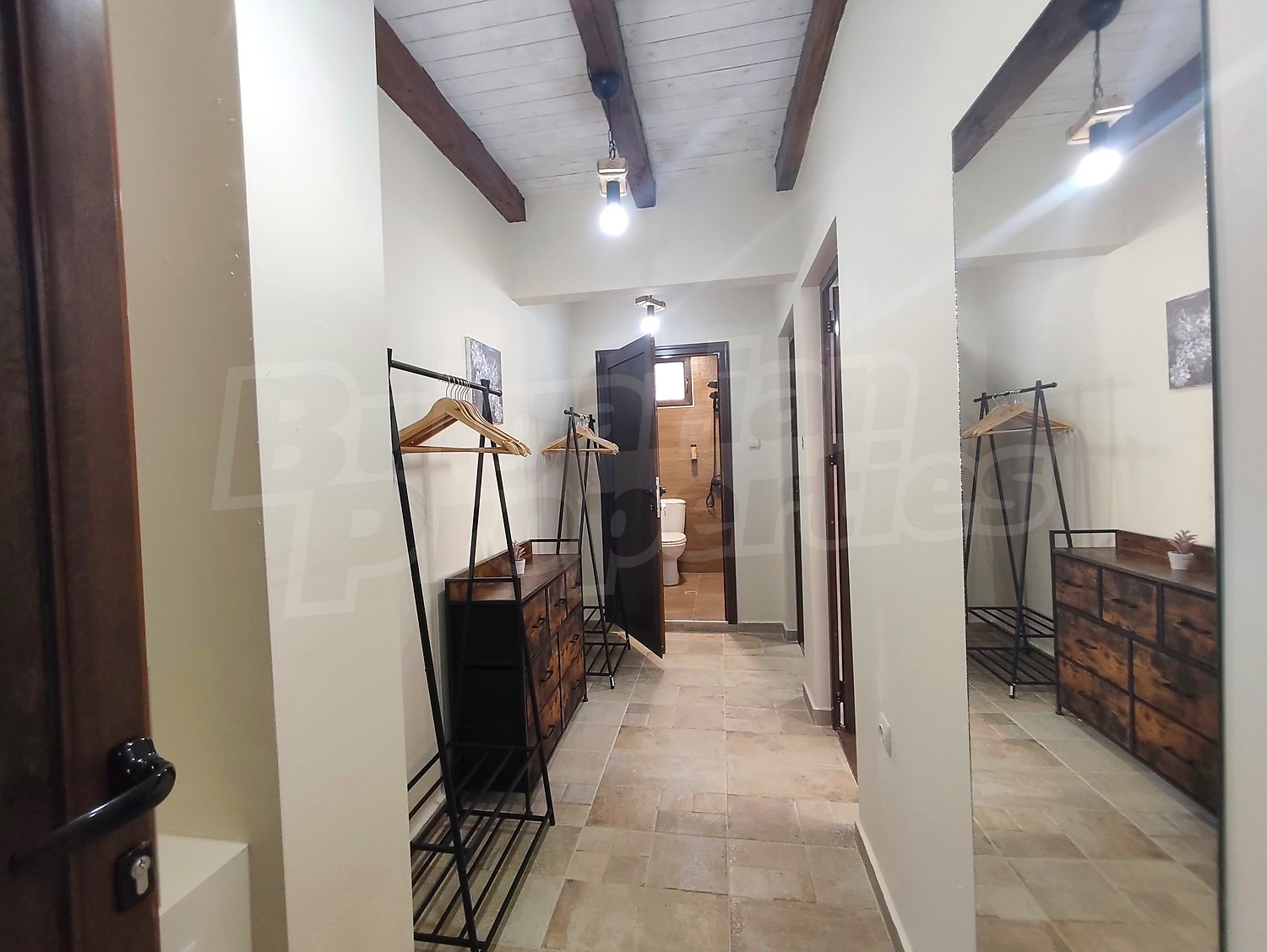 hallway, toilet, inside