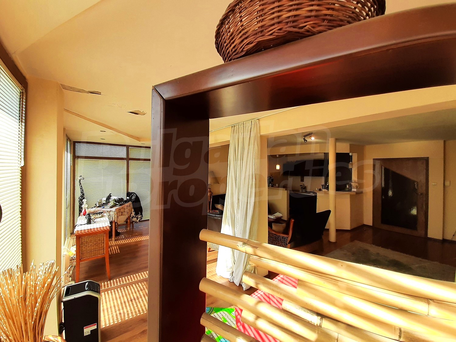 inside, living room, furnished, balcony
