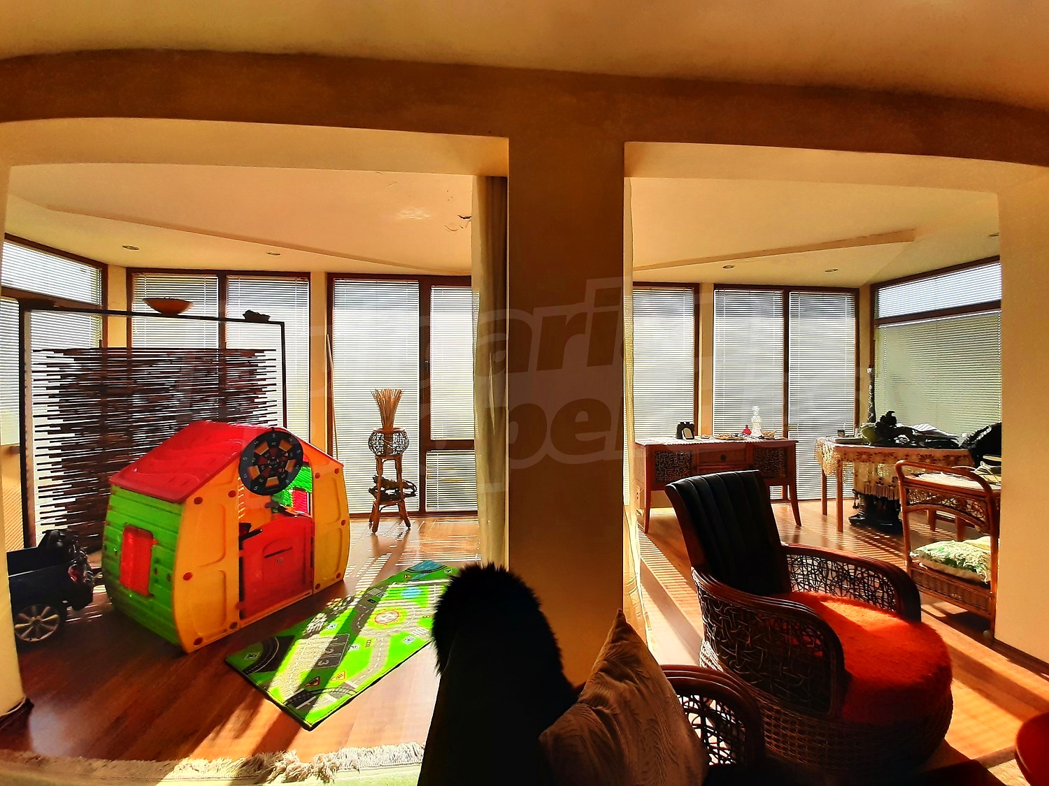 inside, living room, furnished