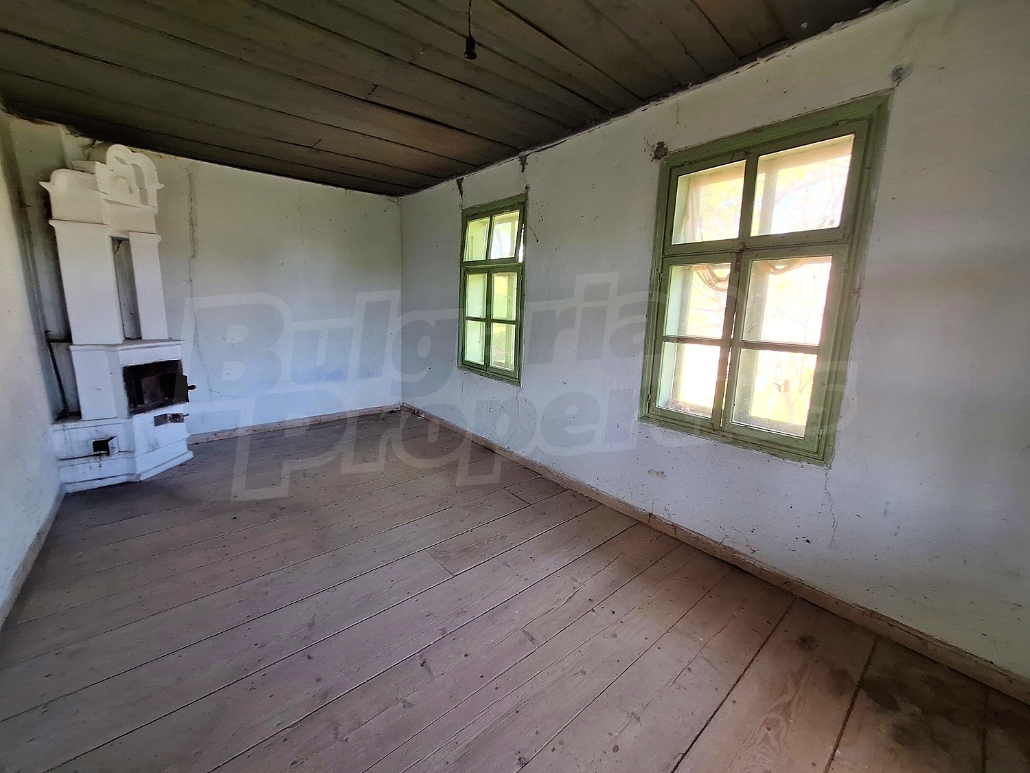 inside, fireplace