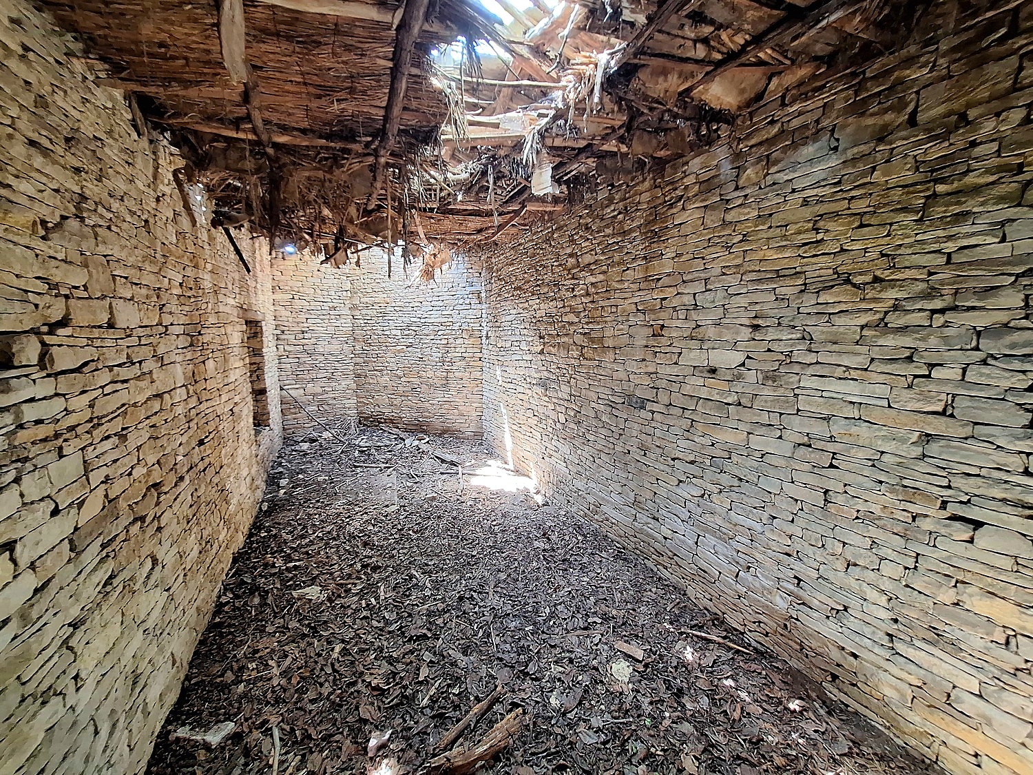 inside