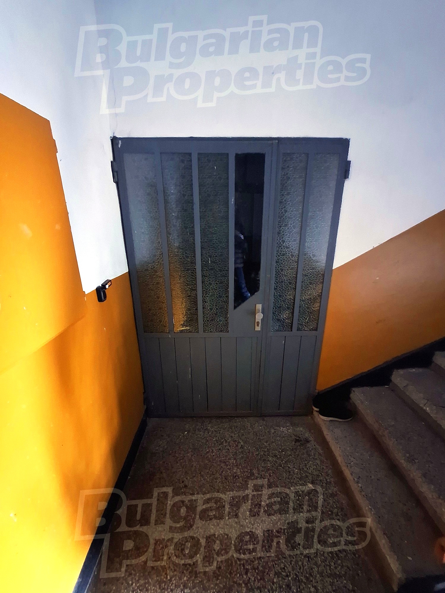 stairs, inside building entrance