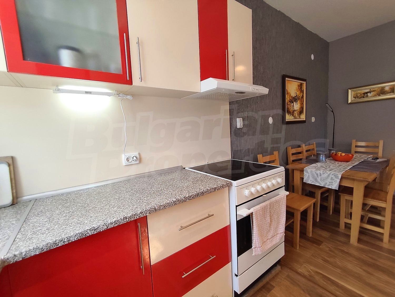 inside, kitchen, furnished