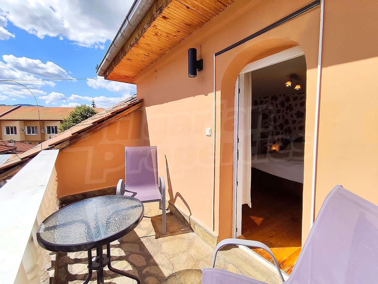balcony, bedroom, outside