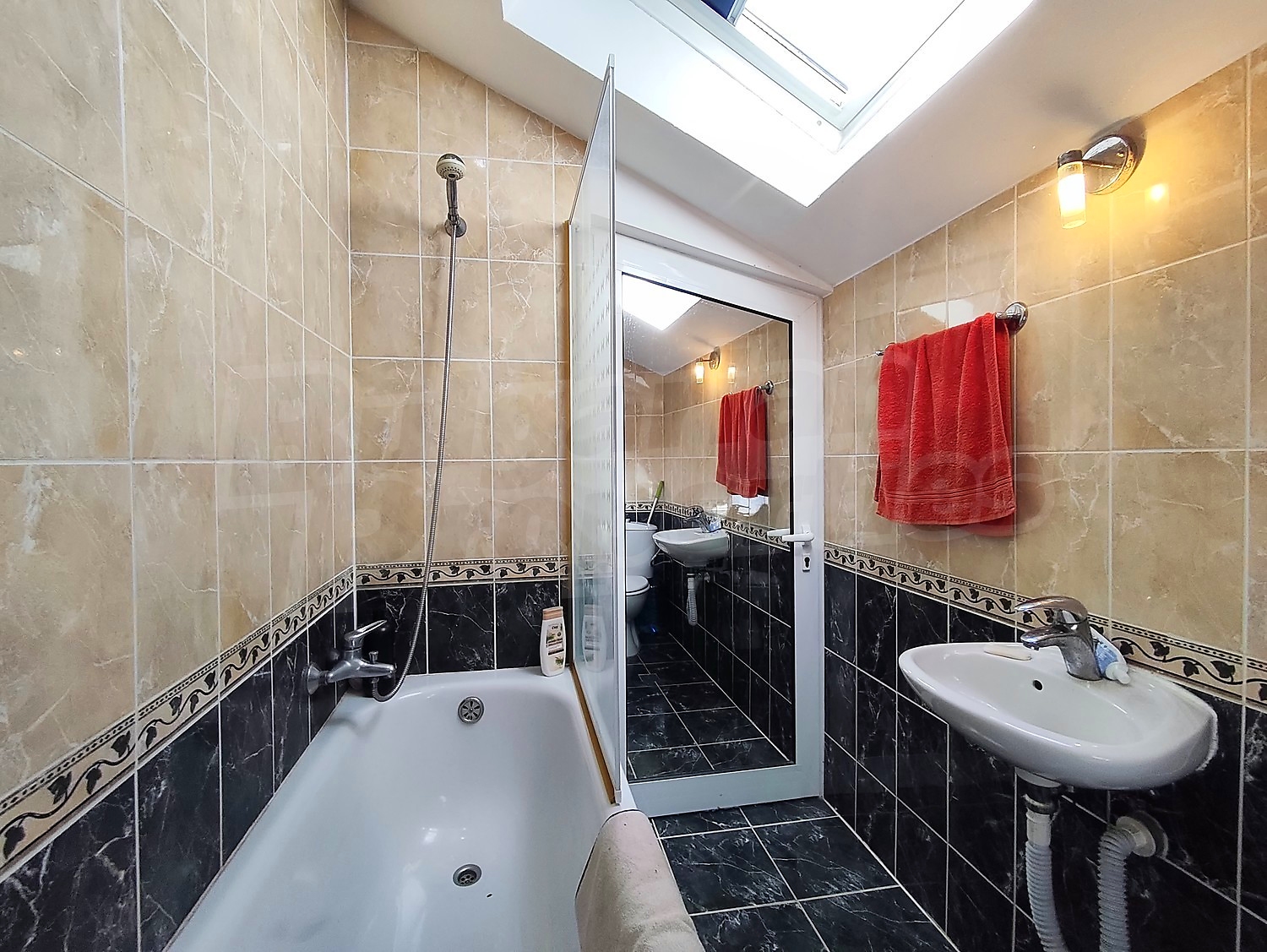 inside, bathroom