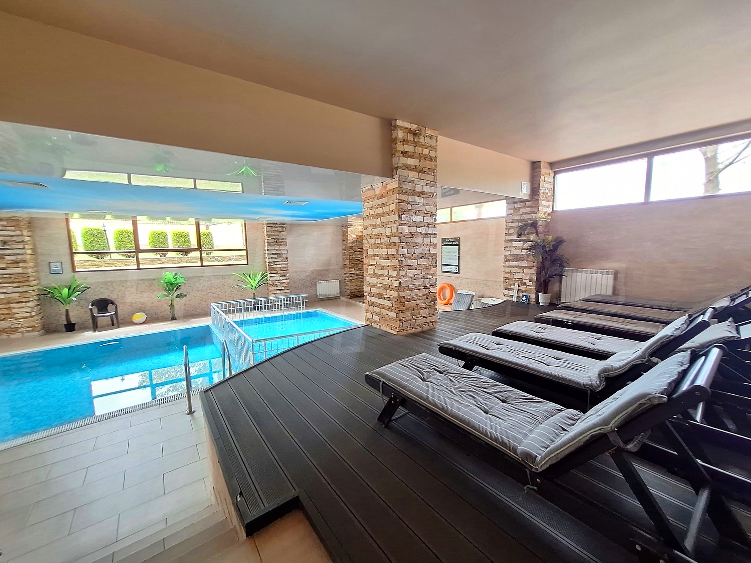 inside, pool, furnished